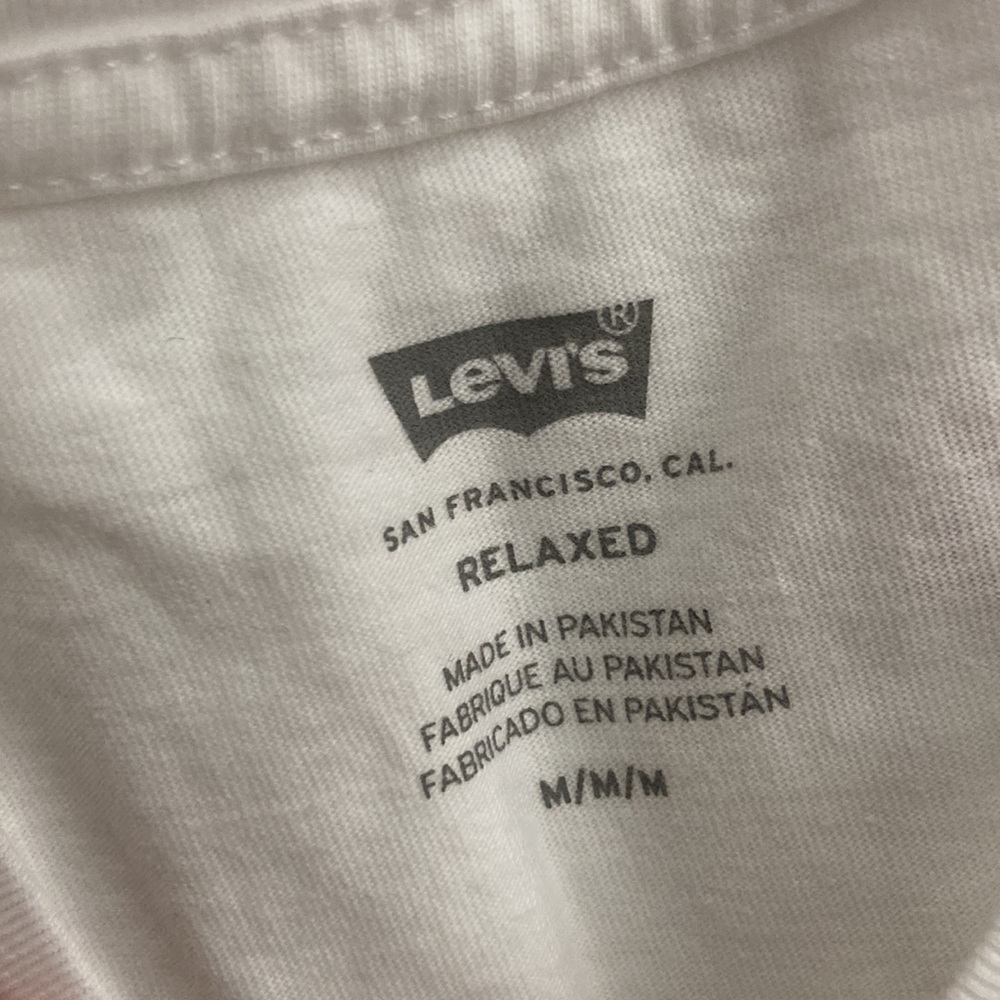 Levi’s Graphic Crew Neck T-Shirt size m - Picture 9 of 10